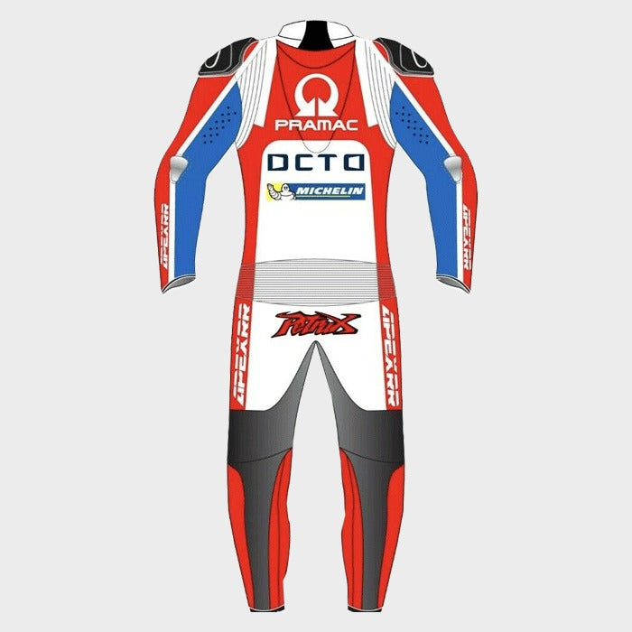 Ducati Pramac Motorcycle Racing Suit - ZEES MOTO