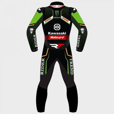 Kawasaki Ninja Jonathan Rea 2020 Motorcycle Racing Suit - ZEES MOTO