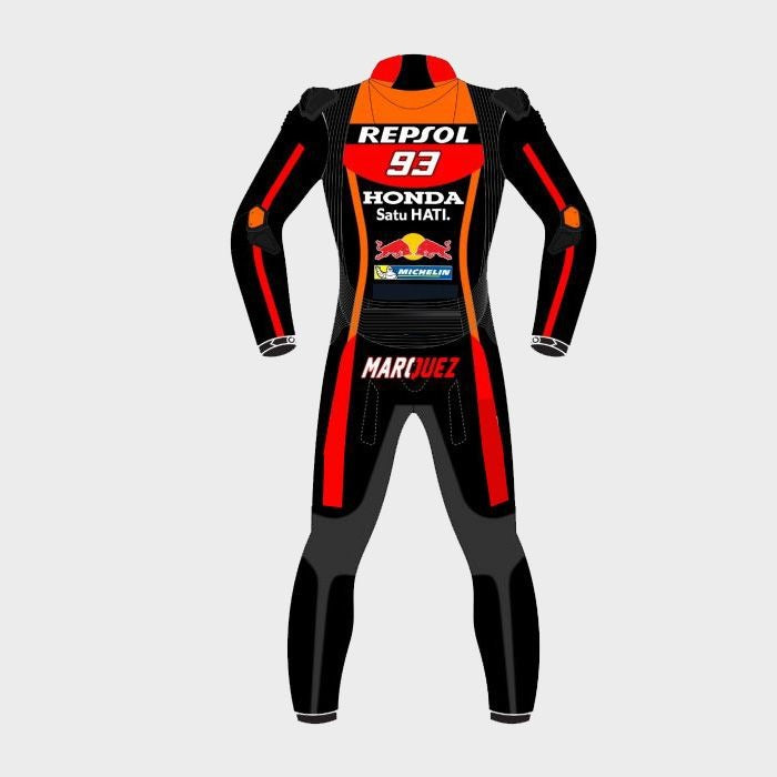 Honda Repsol 2017 Marquez 93 Motorcycle Racing Suit - ZEES MOTO