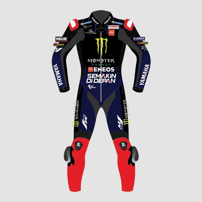 Yamaha Monster Fabio Quartararo 2022 Motorcycle Suit - ZEES MOTO