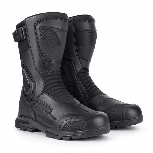 ForestWay Green Touring Motorcycle Boots
