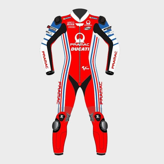 Ducati Francesco Bagnaia MotoGP 2020 Motorcycle Racing Suit - ZEES MOTO