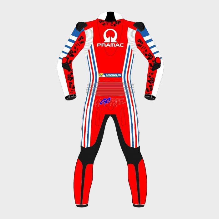 Ducati Francesco Bagnaia MotoGP 2020 Motorcycle Racing Suit - ZEES MOTO