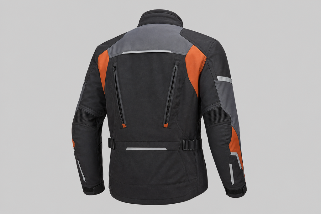 Frontier Shield All-Season Motorcycle Jacket rear