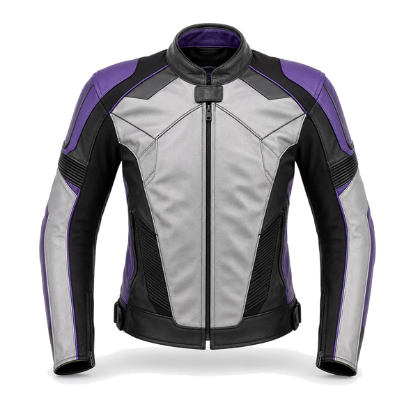 FrostByte R Leather Motorcycle Racing Jacket