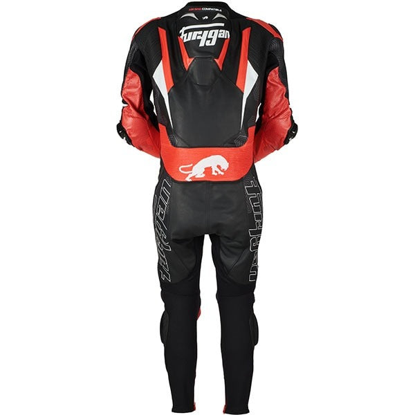 Furygan Overtake Black Red Motorcycle Suit - ZEES MOTO