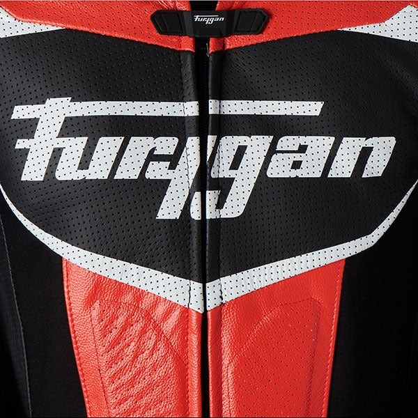 Furygan Overtake Black Red Motorcycle Suit - ZEES MOTO