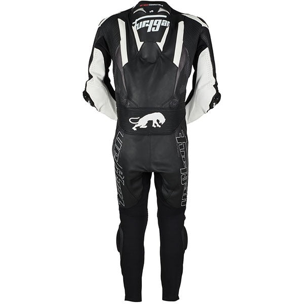 Furygan Overtake Black White Motorcycle Suit - ZEES MOTO