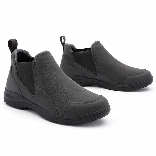 Graphite Link Slip-On Motorcycle Riding Shoes