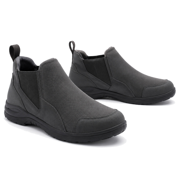 Graphite Link Slip-On Motorcycle Riding Shoes