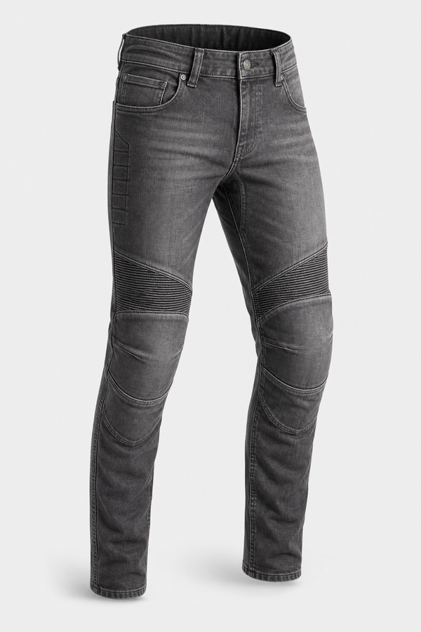 Gravel Run Gray Armored Motorcycle Riding Jeans