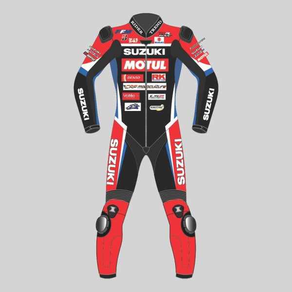 Suzuki Gregg Black 2021 Motorcycle Suit