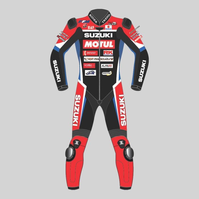 Suzuki Gregg Black 2021 Motorcycle Suit - ZEES MOTO