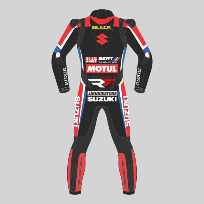 Suzuki Gregg Black 2021 Motorcycle Suit - ZEES MOTO