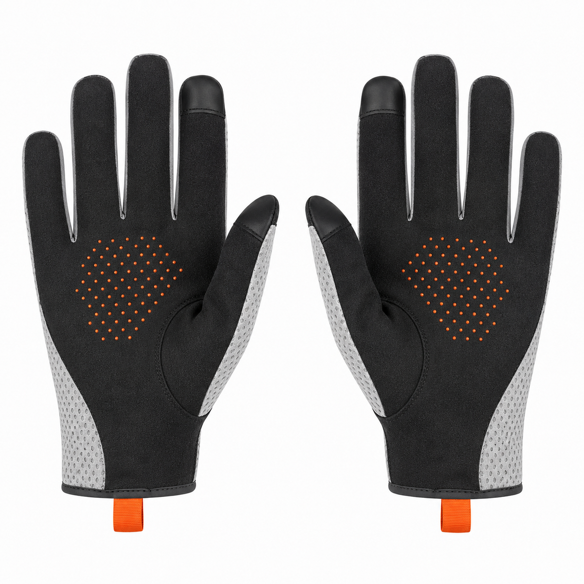 Palm view of HeatWave summer gloves with lightweight grip zones