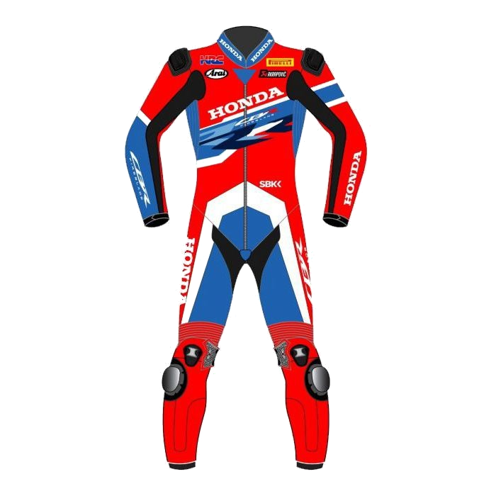 Honda CBR Leon Haslam WSBK 2020 Motorcycle Suit - ZEES MOTO