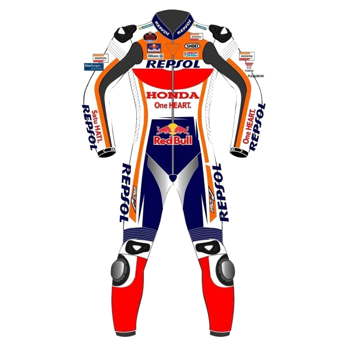 Honda Repsol Marc Marquez Motorcycle Racing Suit - ZEES MOTO