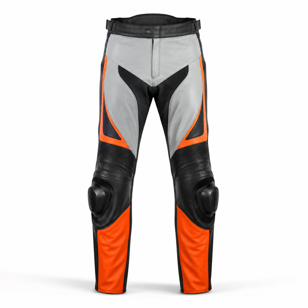 Iceflare Leather Motorcycle Racing Pants