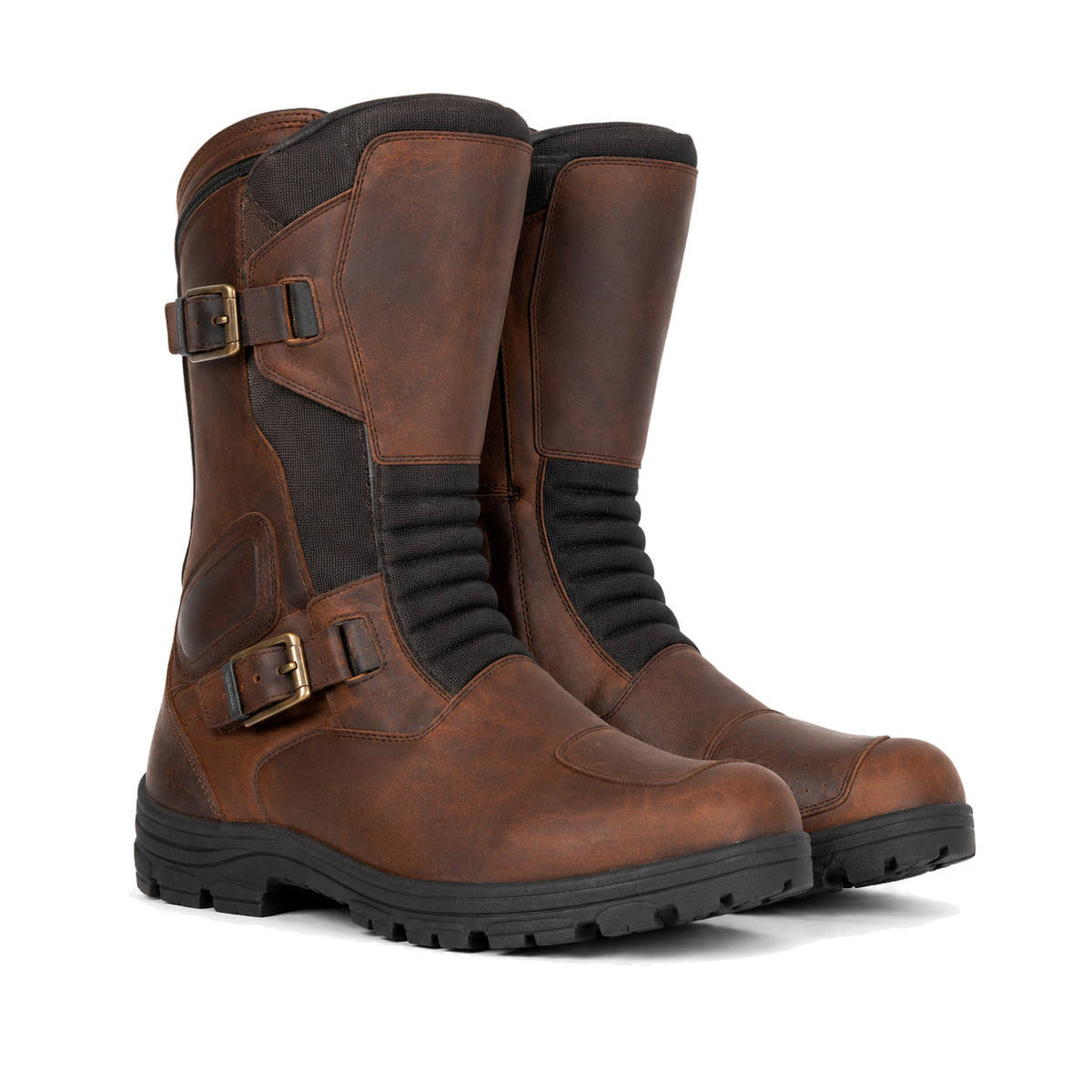 IvoryTransit touring motorcycle boots three-quarter product view