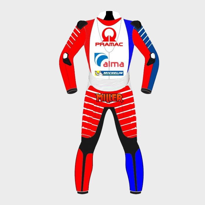 Ducati Jack Miller MotoGP 2019 Motorcycle Racing Suit - ZEES MOTO