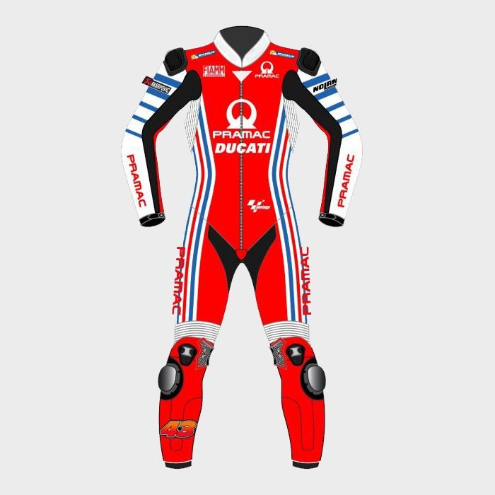 Ducati Jack Miller MotoGP 2020 Motorcycle Racing Suit - ZEES MOTO