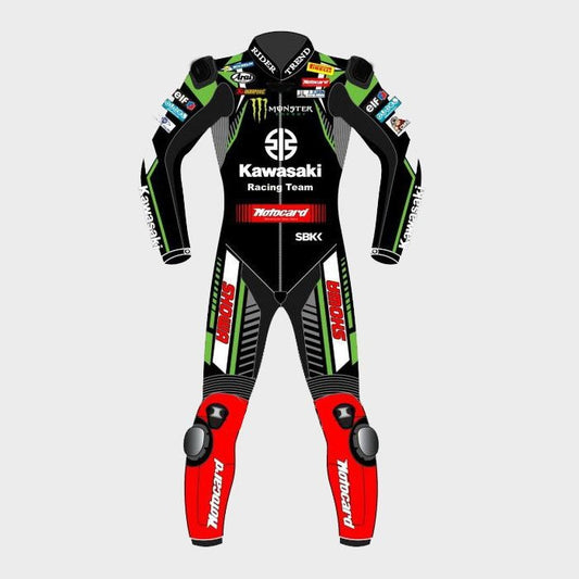 Kawasaki Jonathan Rea WSBK 2019 Motorcycle Suit - ZEES MOTO