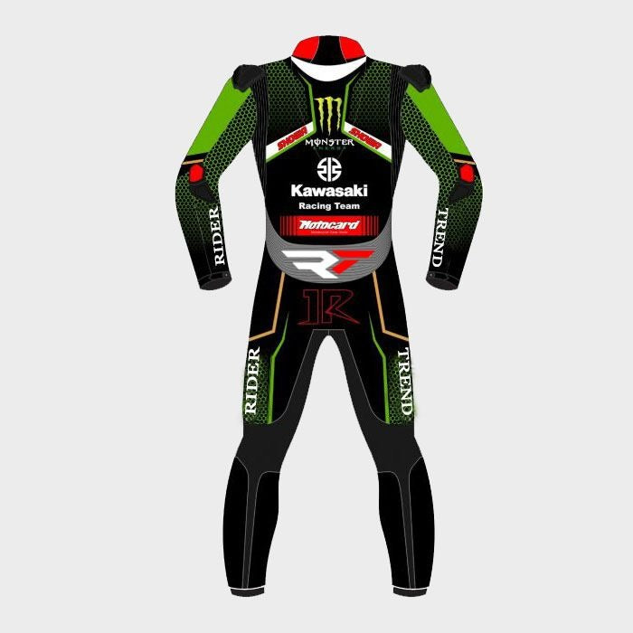 Kawasaki Jonathan Rea WSBK 2021 Motorcycle Suit - ZEES MOTO