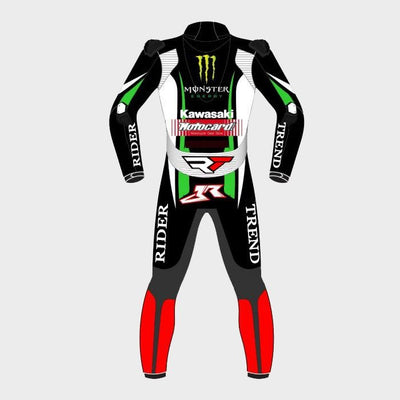 Kawasaki Jonathan Rea WSBK 2017 Motorcycle Suit - ZEES MOTO