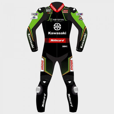 Kawasaki Ninja Jonathan Rea 2020 Motorcycle Racing Suit - ZEES MOTO