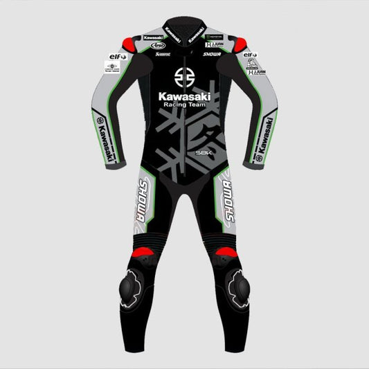 Kawasaki Jonathan Rea Winter 2023 Motorcycle Suit - ZEES MOTO