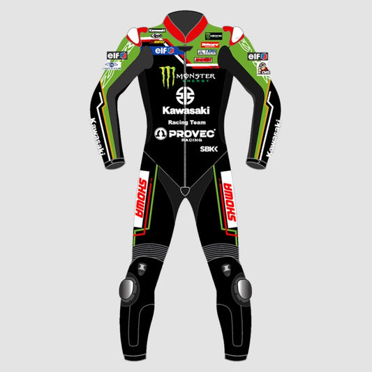 Kawasaki Jonathan Rea WSBK 2023 Motorcycle Suit - ZEES MOTO