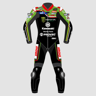 Kawasaki Jonathan Rea WSBK 2023 Motorcycle Suit - ZEES MOTO