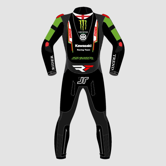 Kawasaki Jonathan Rea WSBK 2023 Motorcycle Suit - ZEES MOTO