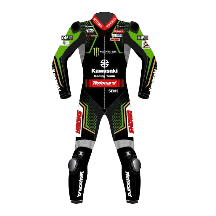 Kawasaki Jonathan Rea WSBK 2020 Motorcycle Suit - ZEES MOTO