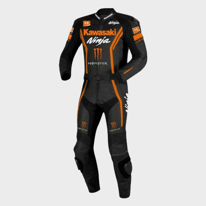 Kawasaki Ninja MotoGP Motorcycle Racing Suit - ZEES MOTO