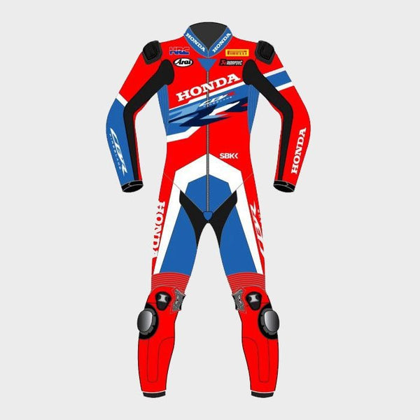 Honda CBR Leon Haslam WSBK 2020 Motorcycle Suit