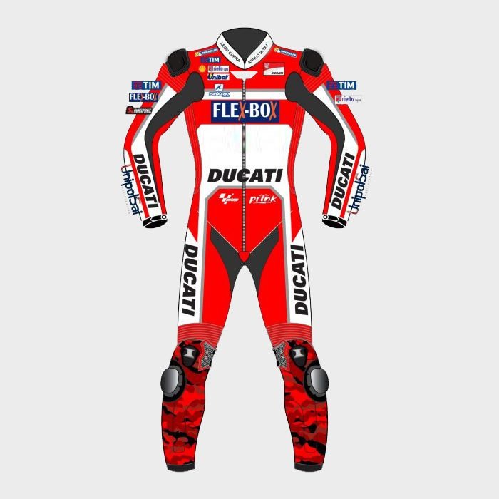 Ducati Lorenzo 2017 Motorcycle Racing Suit - ZEES MOTO