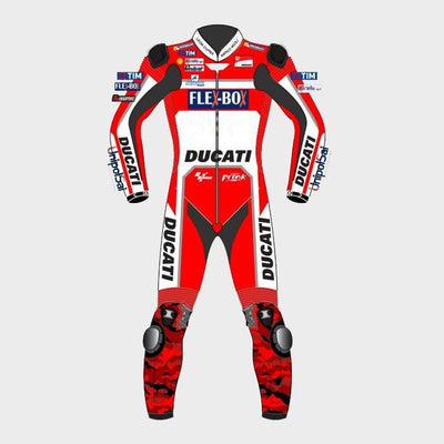 Ducati Lorenzo 2017 Motorcycle Racing Suit - ZEES MOTO