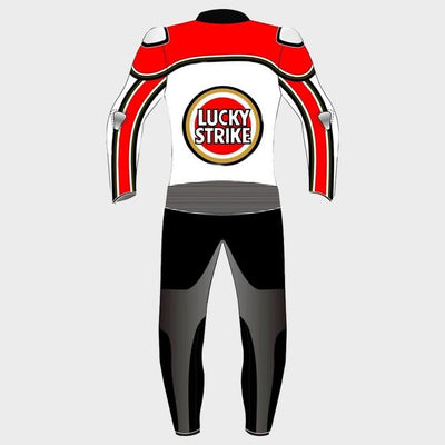 Customized Lucky Strike Motorcycle Racing Suit - ZEES MOTO