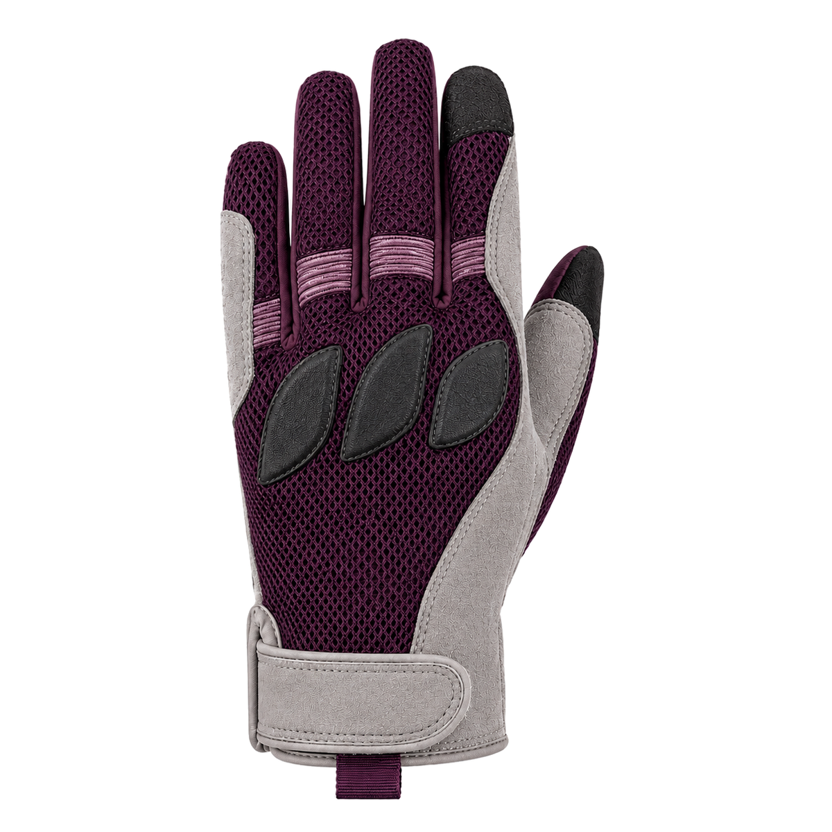Back view of LunaForm women's summer motorcycle glove