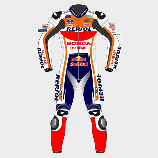 Honda Repsol Marc Marquez Motorcycle Racing Suit - ZEES MOTO