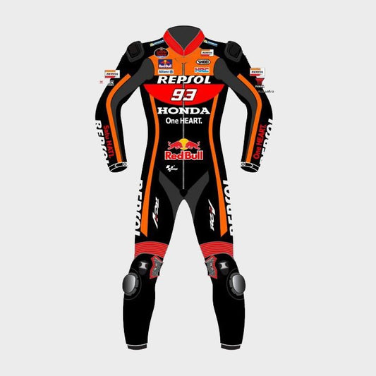 Honda Repsol 2017 Marquez 93 Motorcycle Racing Suit - ZEES MOTO