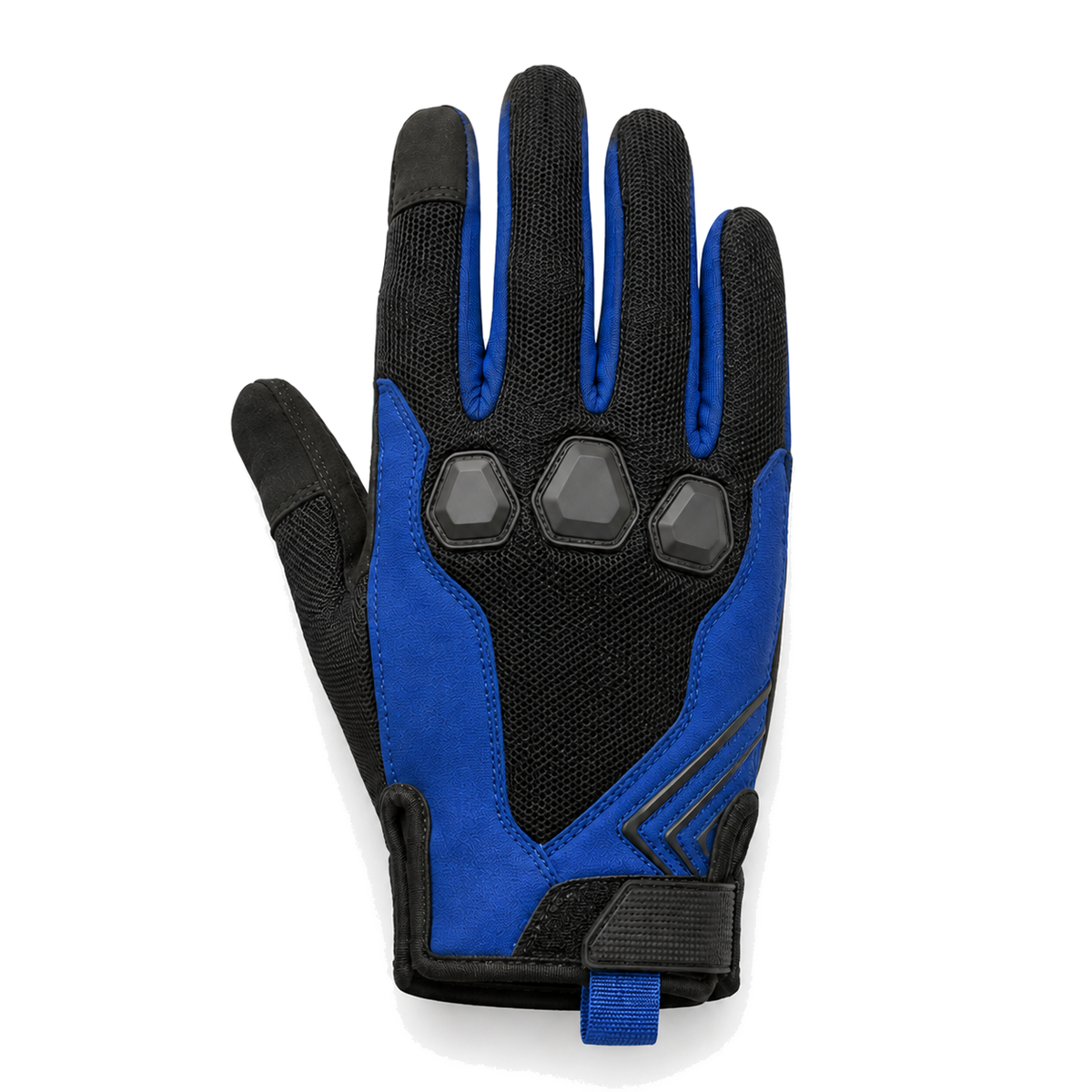 Back view of a MetroFlex lightweight urban motorcycle glove