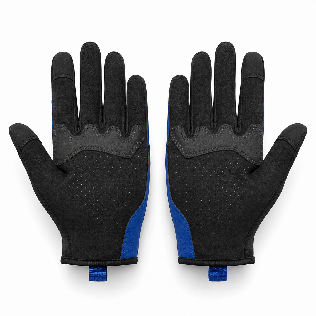 Palm view of MetroFlex urban gloves with synthetic-suede micro-grip surface