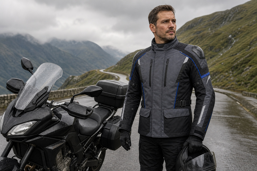 Monsoon Vector All-Season Motorcycle Jacket lifestyle