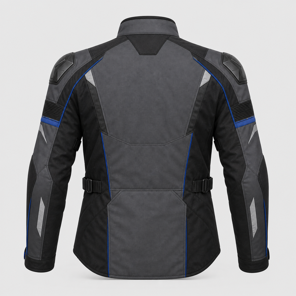 Monsoon Vector All-Season Motorcycle Jacket rear
