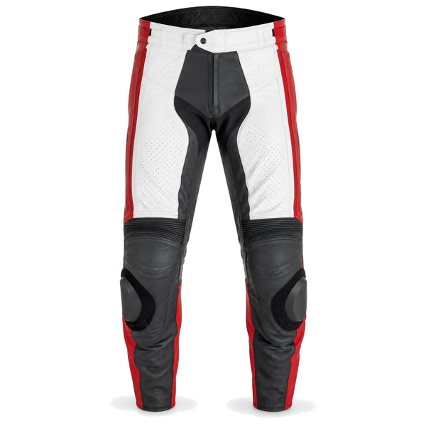 NightCamo Tech Leather Motorcycle Racing Pants