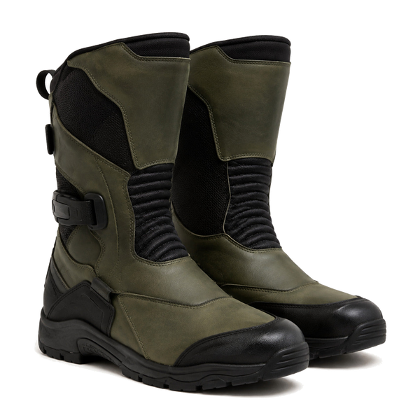 OliveHorizon Touring Motorcycle Boots