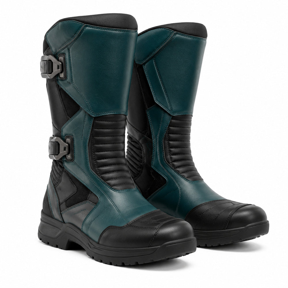PolarTrek touring motorcycle boots three-quarter product view