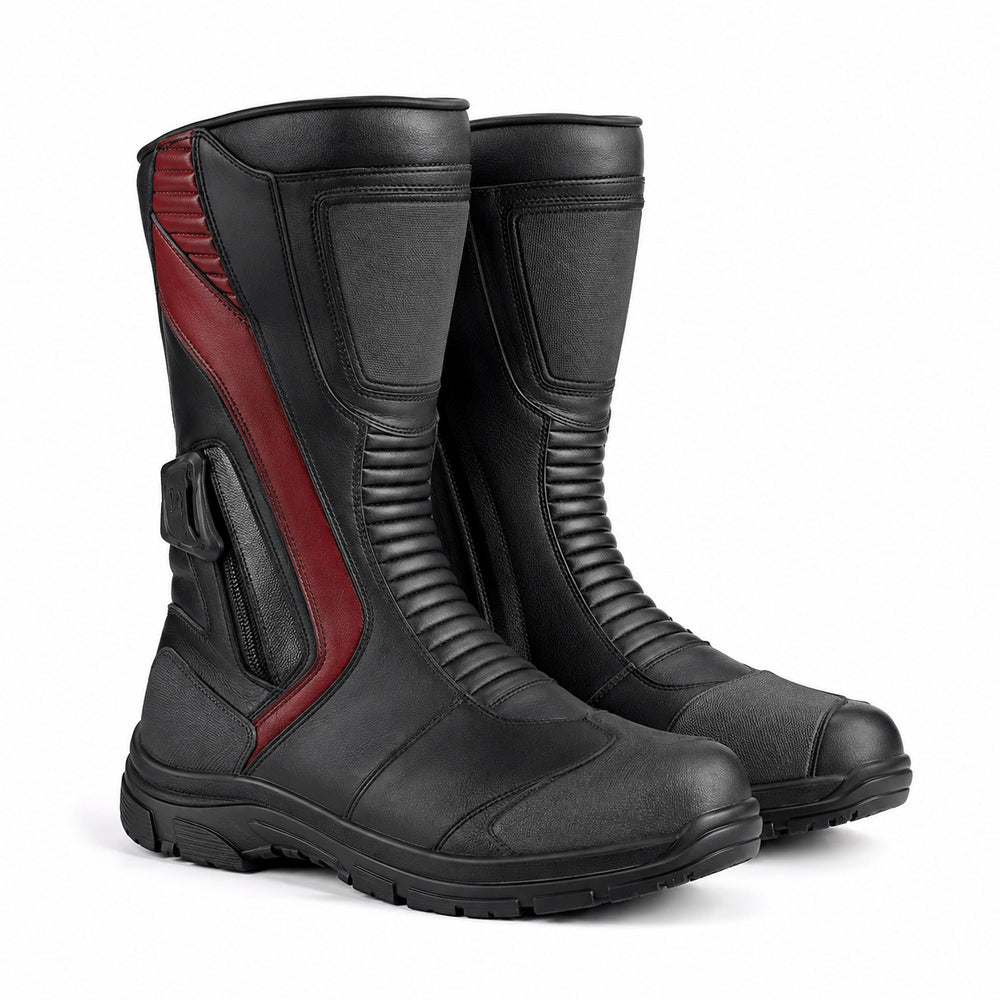 RedlineTour touring motorcycle boots three-quarter product view